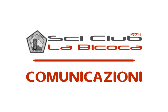 Comunicazioni Sciclub La Bicoca